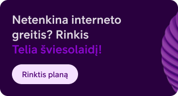 Netenkina interneto greitis? Užsisakyk &scaron;viesolaidį!