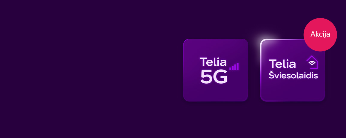 Telia Reklam Akcijos, nuolaidos ir pasiūlymai - Telia