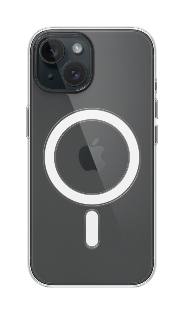 Apple dėklas iPhone 15 skaidri