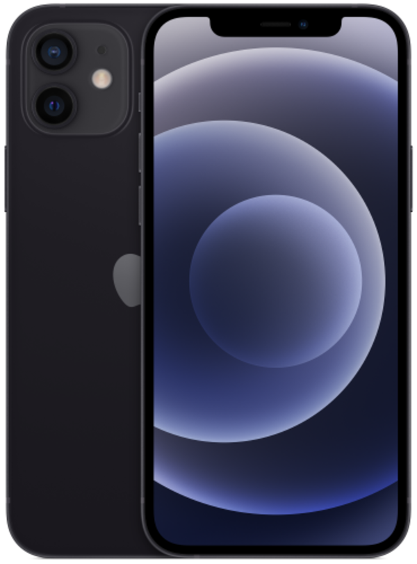 Apple iPhone 12 64 gb juoda
