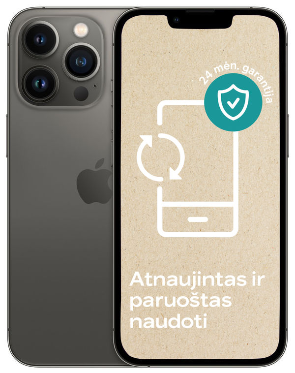 Apple iPhone 13 Pro Atnaujintas 128 gb pilka
