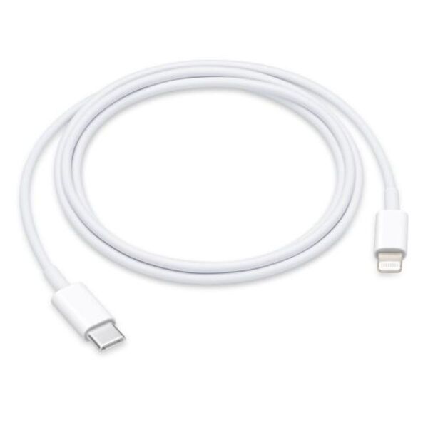 Apple USB C į "Lightning" kabelis, 1m balta