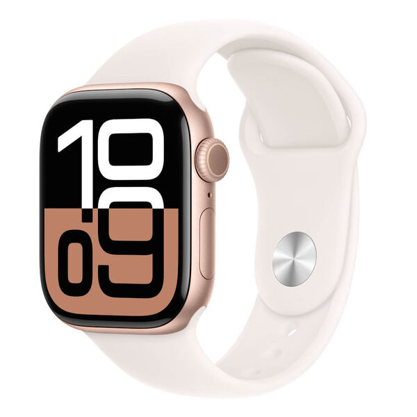 Apple Watch Series 10 LTE aliuminis, sport band 42 mm S/M rožinė
