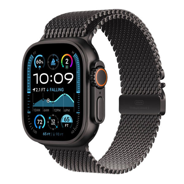 Apple Watch Ultra 2 2024 LTE Milanese 49 mm M juoda