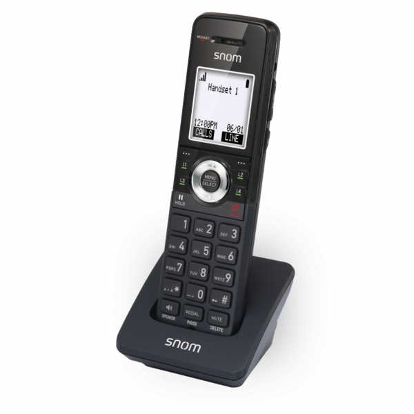 Belaidis IP telefonas DECT SNOM M10 juoda