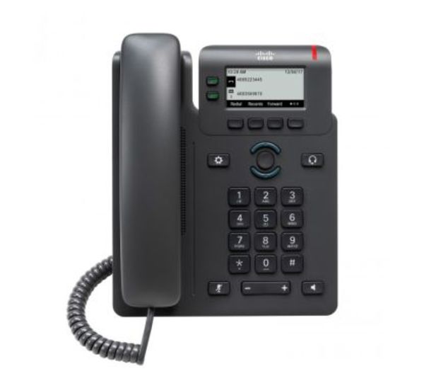 Cisco CP-6821 PW TELEFONAS juoda