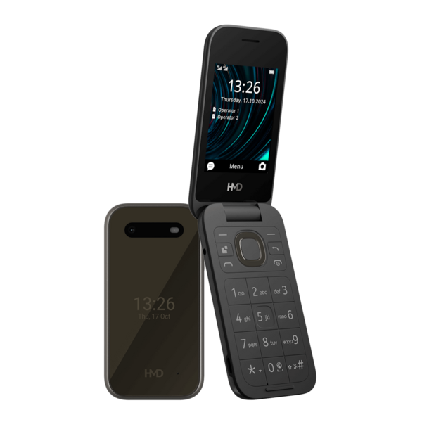 HMD 2660 Flip 4G juoda