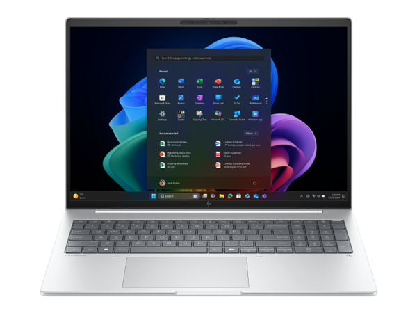 HP EliteBook 8 G1a AI 16/RyzAI5/16GB/512GB 512 gb sidabrinė