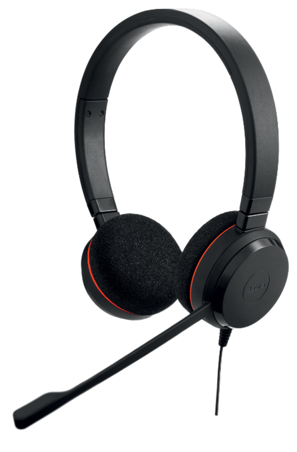 Jabra Evolve 20 Stereo skaidri