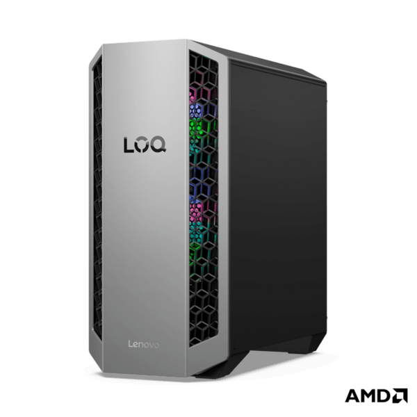 Lenovo LOQ Tower 26ADR10 Ryz9 RTX5070 1024 gb null gb pilka