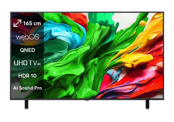 LG 65QNED85A3C + garso sistema