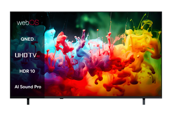 LG QNED AI Mini-LED QNED70 75" (~191 cm) juoda