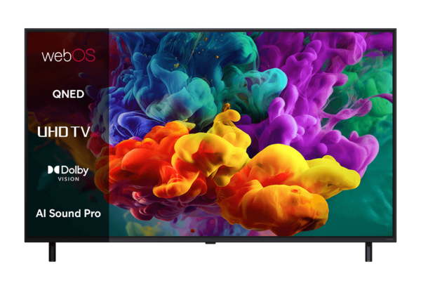 LG QNED evo AI Mini-LED QNED85 55" (~139 cm) juoda