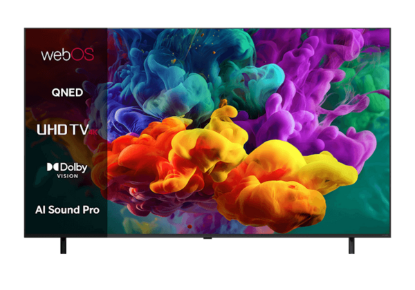 LG QNED evo AI Mini-LED QNED85 65" (~165 cm) juoda