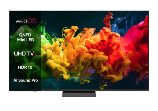 LG QNED evo AI Mini-LED QNED85 75" (~191 cm) juoda