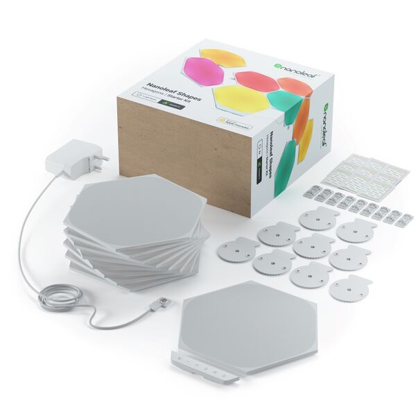Nanoleaf šešiakampių plokštelių rinkinys
