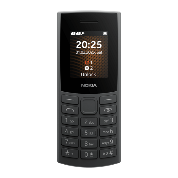 Nokia 105 2024 4G juoda