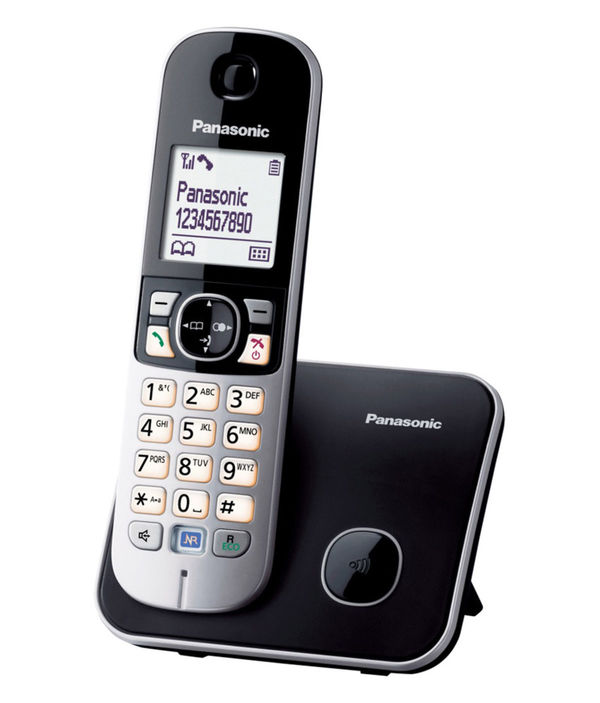 Panasonic KX-TG6811 telefonas sidabrinė