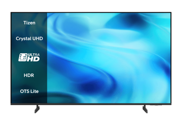 Samsung Crystal UHD U8092H 4K 43 juoda