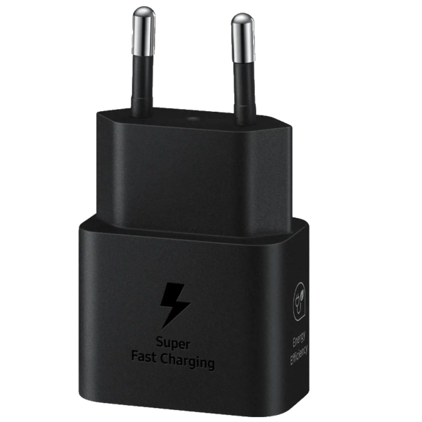 Samsung tinklo įkroviklis USB C, 25W juoda