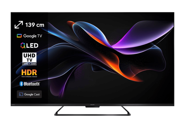 Sharp 55HR7265E + garso sistema 55" (~139 cm) juoda