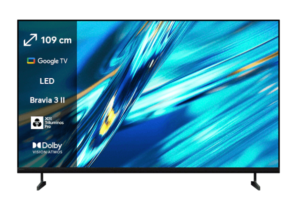 Sony Bravia 3 II 43 juoda