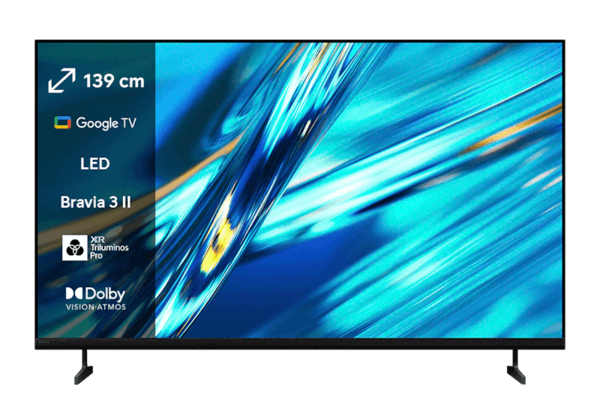 Sony Bravia 3 II 55" (~139 cm) juoda
