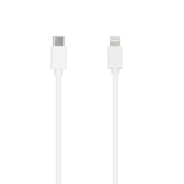 The One USB-C į Lightning kabelis, 1 m balta