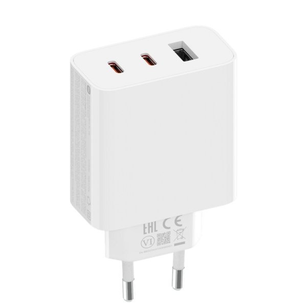 Xiaomi tinklo įkroviklis, USB A/2xUSB C 67W balta