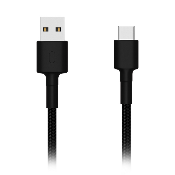 Xiaomi USB A į USB C kabelis, 1m juoda