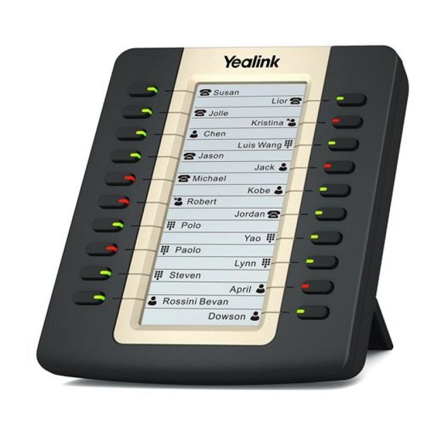 Yealink EXP20 konsolė juoda
